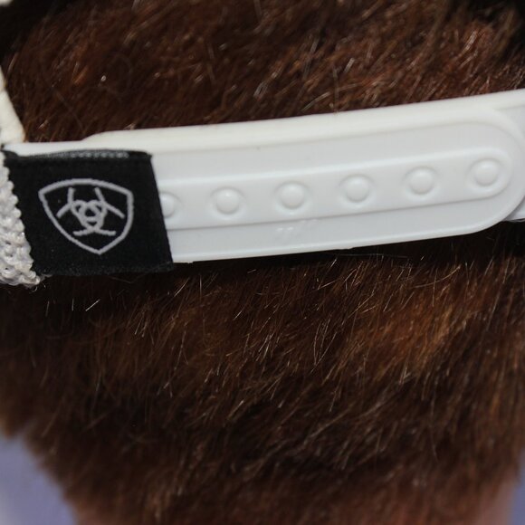 Ariat Men's Flexfit 110 Mexican Flag Gray Trucker Hat Cap One Size Snapback - Picture 4 of 12